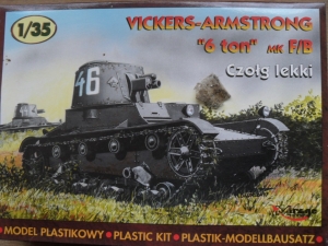 MIRAGE 1/35 35310 VICKERS 6 TON Mk.F/B